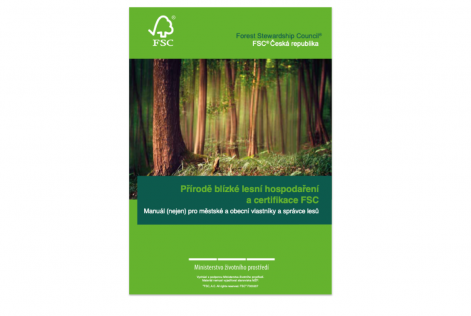 a picture of a front page of the new FSC Czech forestry manual